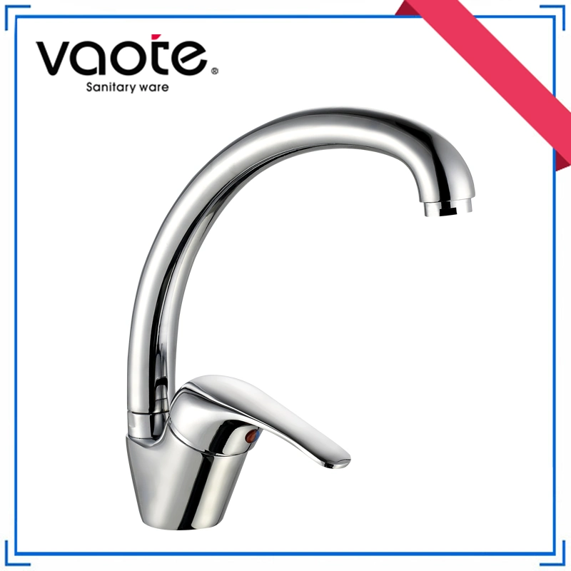 Zinc Single Lever Faucet Kitchen Taps Contemporary Kitchen Mixer (VT 10305Z)