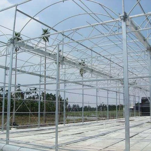 Customized Hot DIP Galvanized Steel Warm Poultry Farm Multi Span Garden House Greenhouse