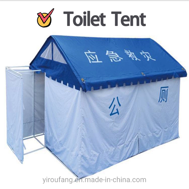 China Emergency Tents Novel Structure Good Waterproof and Rainproof Performance Refugee Tent Green Shelter Tents 4 Person for Un Emergency Tent