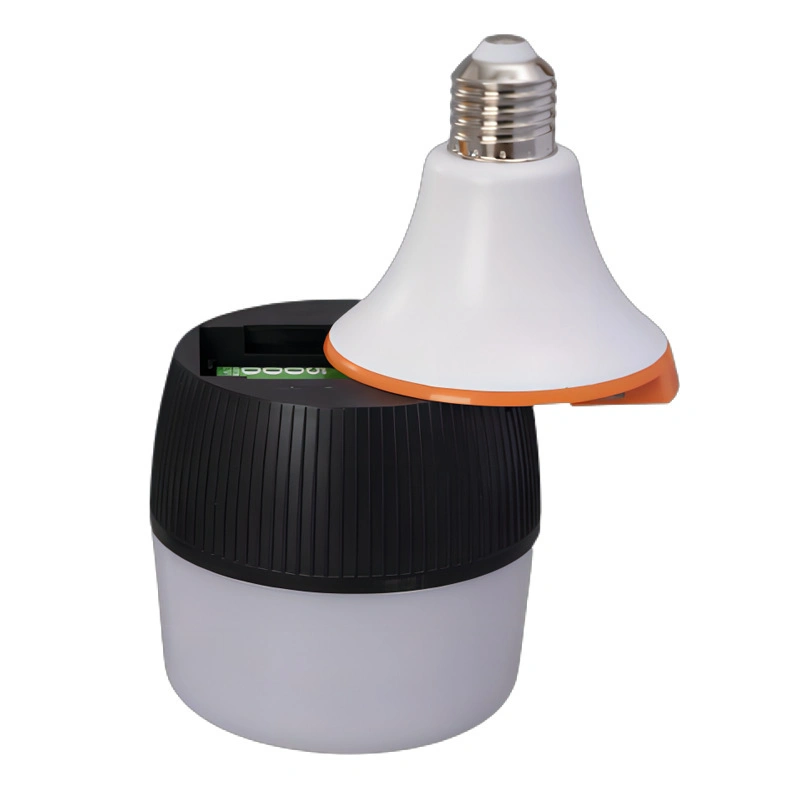 Aufladbare LED-Lampe mit geteilter Aufladbarkeit, abnehmbar