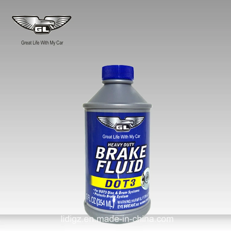 Super Brake Fluid DOT 3 Auto Brake Oil in Tin Cans