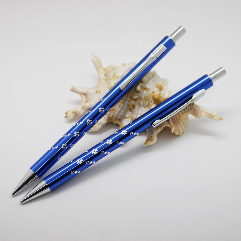 Factory Professional Customized Metal Pen Metal Artist Drafting Drawing Pencil Replaceable Lead Mechanical Pencil