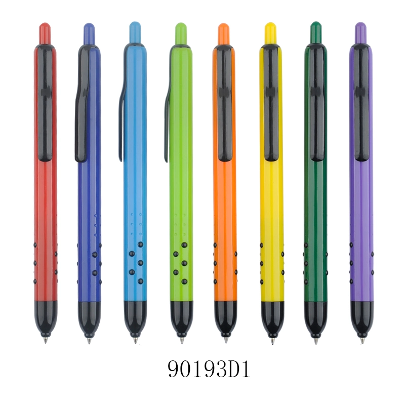 Cheap Personalised Logo Branded Gift Promotional Plastic Retractable Ballpoint Pen