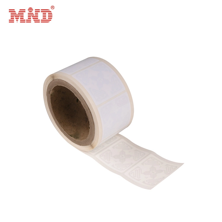 H47 RFID Paper Tag 360&deg; Reading 50X50mm Label Sticker Monza M4qt Chip Custom Logo Qr Code Barcode