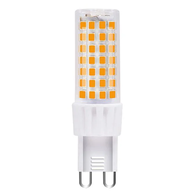 مصابيح LED صغيرة طراز G9 4.5W مصباح شمعة ثنائي المسمار LED خفيف