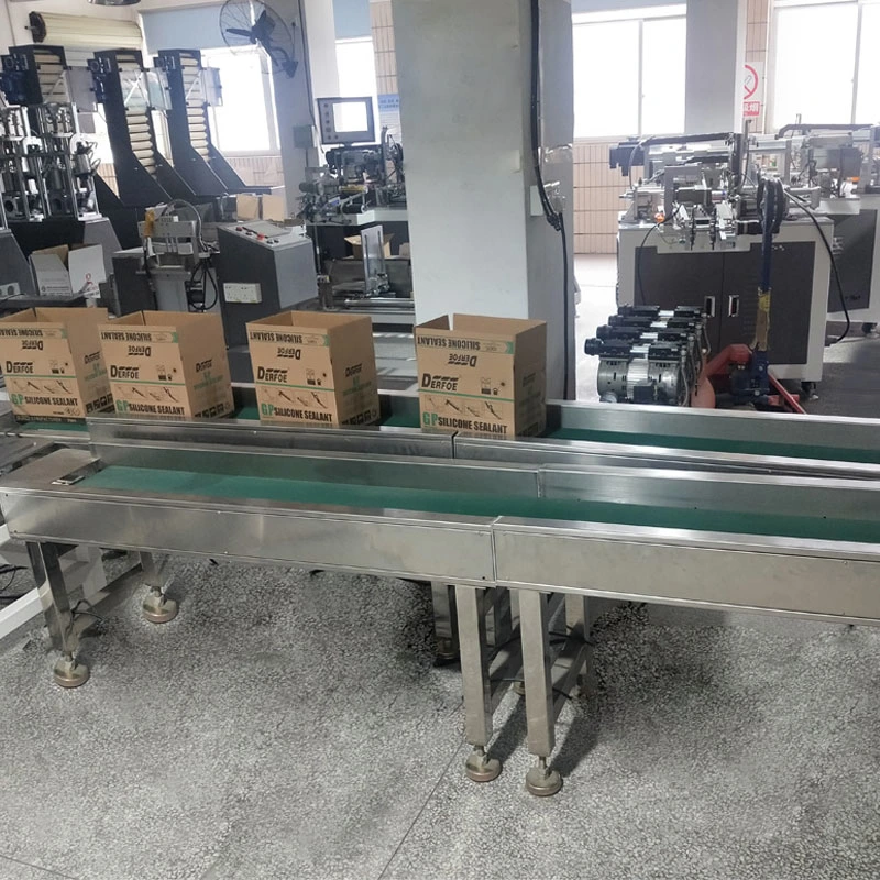 Automatic Carton Box Packing Packaging Machine for Grease Sealant Adhesive