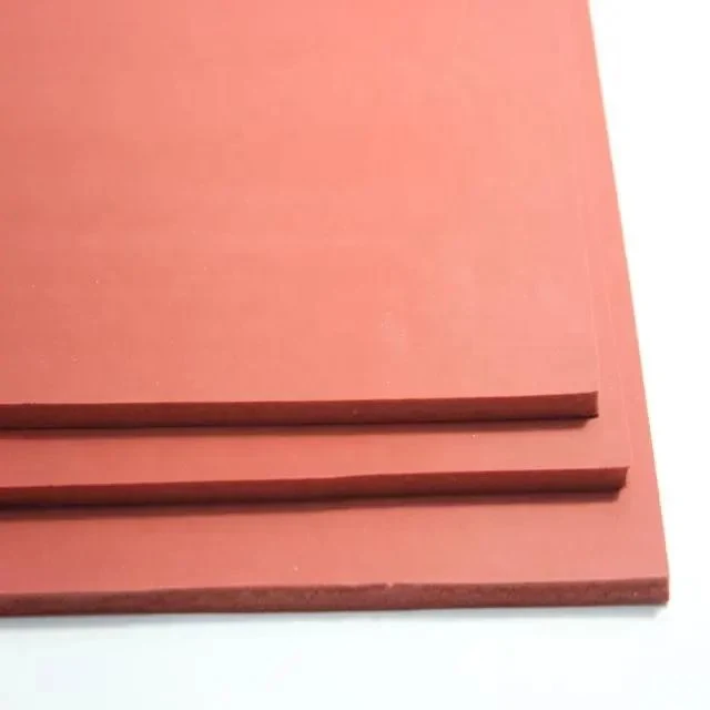 Closed Cell 0.8-50mm Fire Retardant Low Density Waterproof Silicone Sponge Foam Rubber Sheet