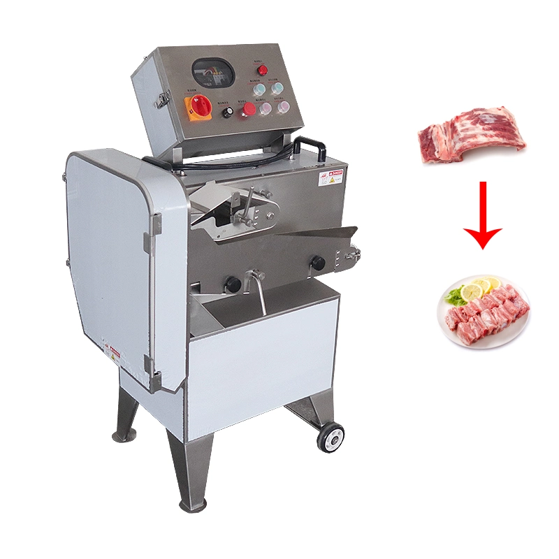 Industrial Style Frozen Lamb Beef Pork Meat Cutter Bone Cutting Equipment