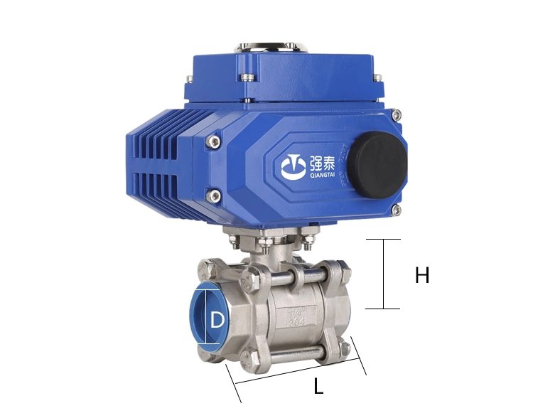 Micro Motor Intelligent Electric Ball Valve Actuator for Water Treatment System