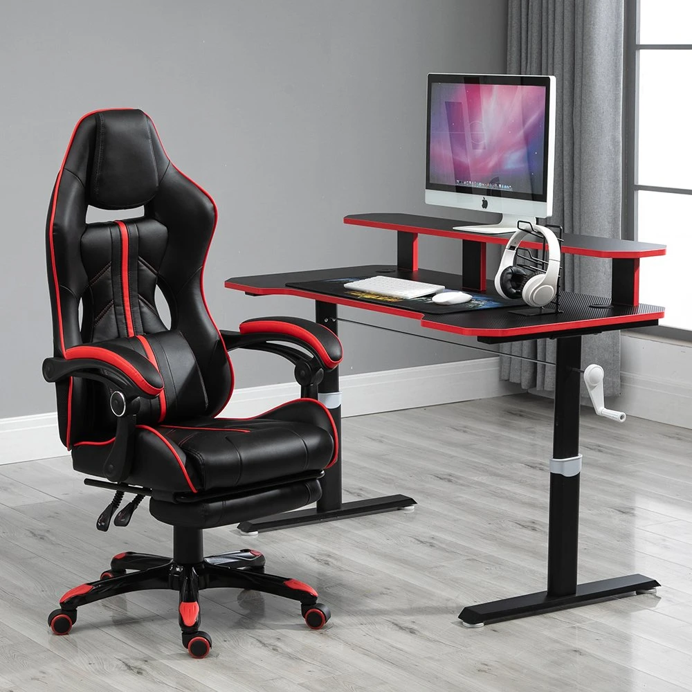 Nouveau mobilier de bureau design, bureau de jeu, style de course, table de bureau pour joueur, poste de travail pour PC de jeu, table de jeu.