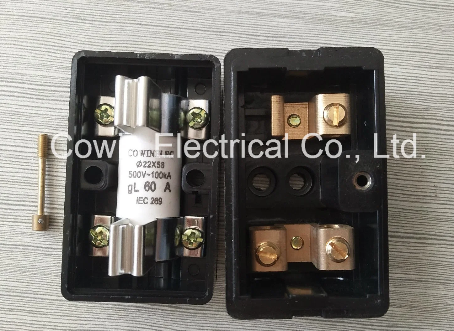 Low Voltage Service Bakelite Cut out Fuse Protection 60A