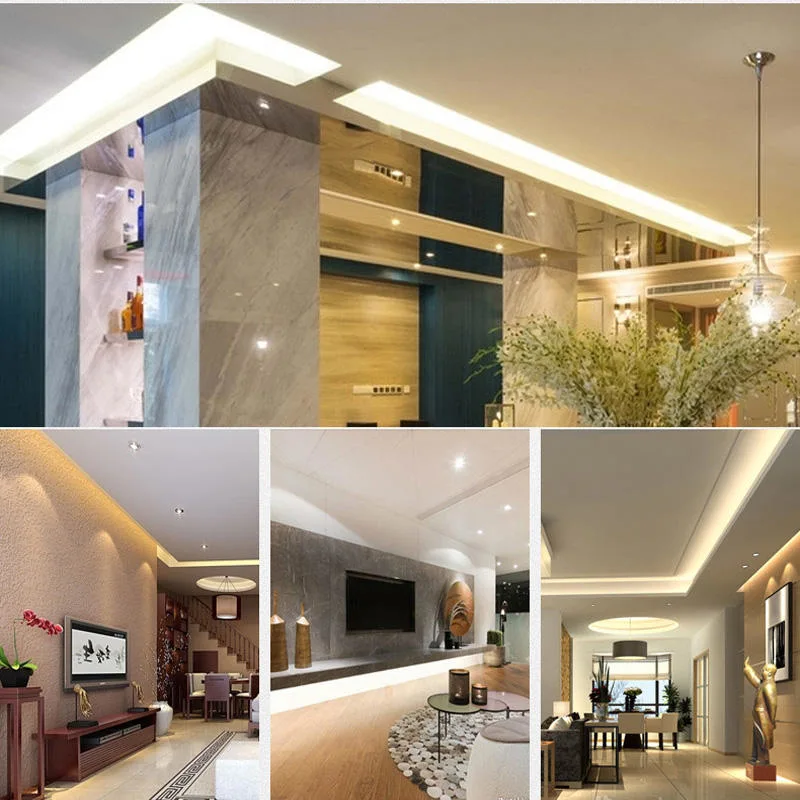 China fábrica lámpara de tira de LED SMD 120V AC un color Luces LED de tira superbrillantes 15mm IP65 flexibles de alta potencia Iluminación de tira de LED de interior