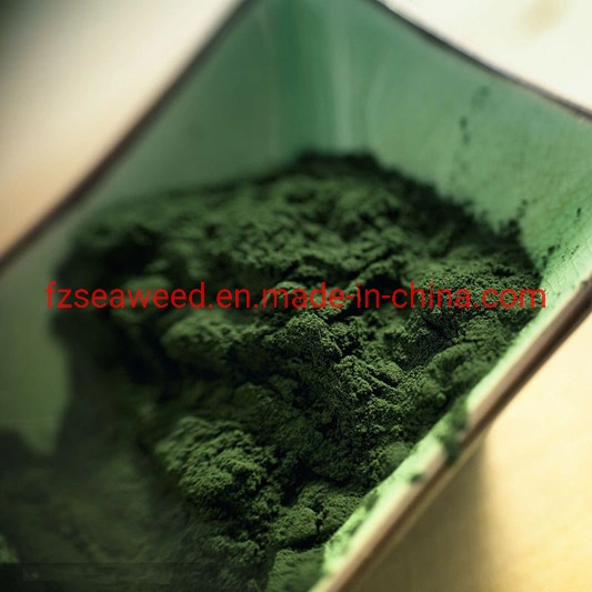 Здоровый морской продукт Высокая белковая пилюля Spirulina порошковая для еды