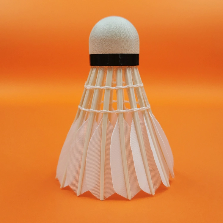 Mejor Precio al por mayor Badminton shuttlecock Goose pluma Neutral Ball Joint Para actividad diaria