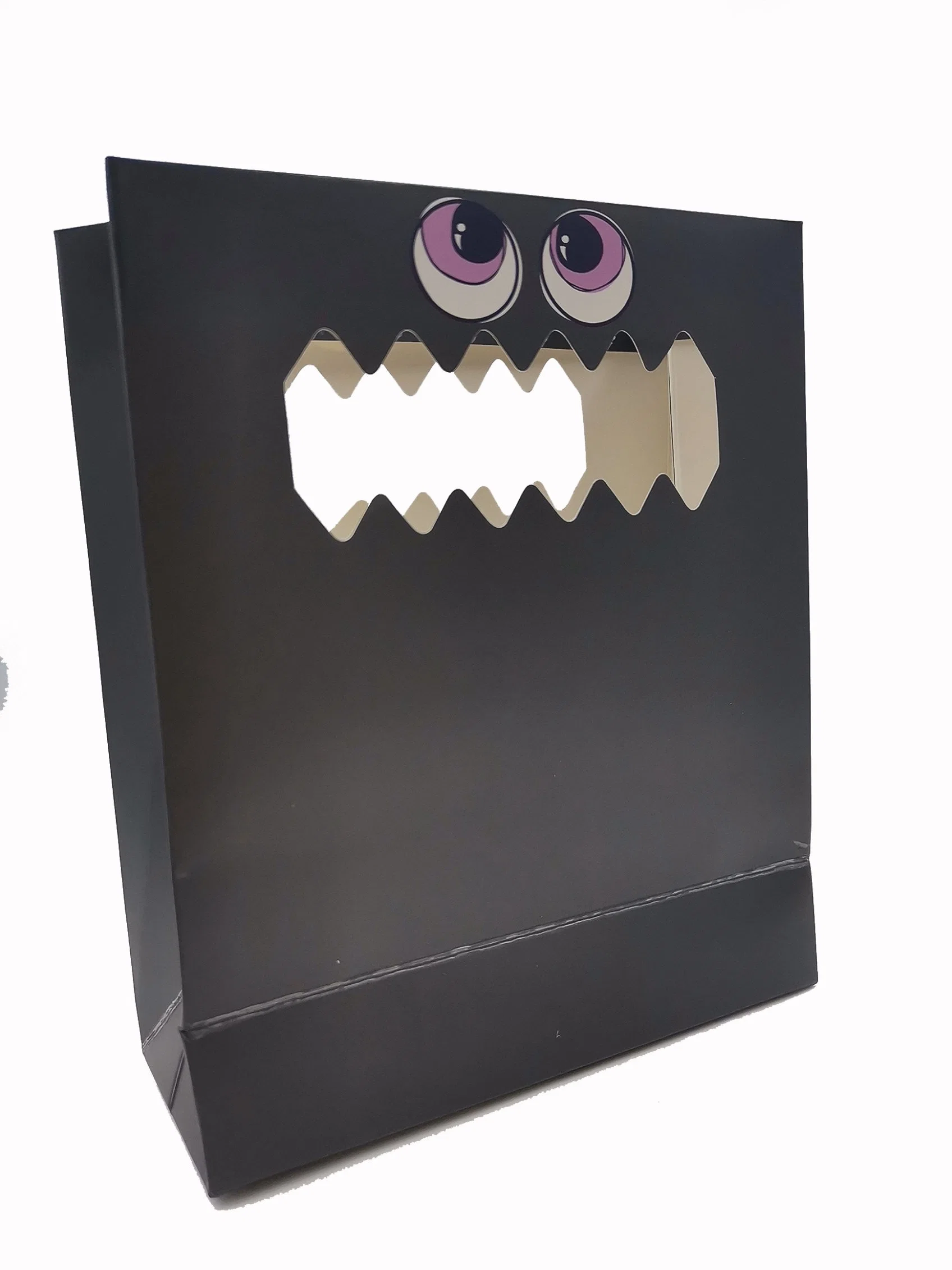 Customized Wholesale/Supplier Small Party Gift Paper Halloween Candy Bag for Promotional