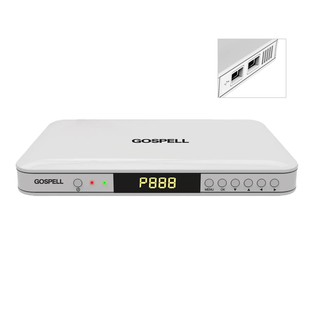 Set Top Box digital DVB Linux totalmente compatível com DVB-C Padrões de recepção da caixa de TV digital