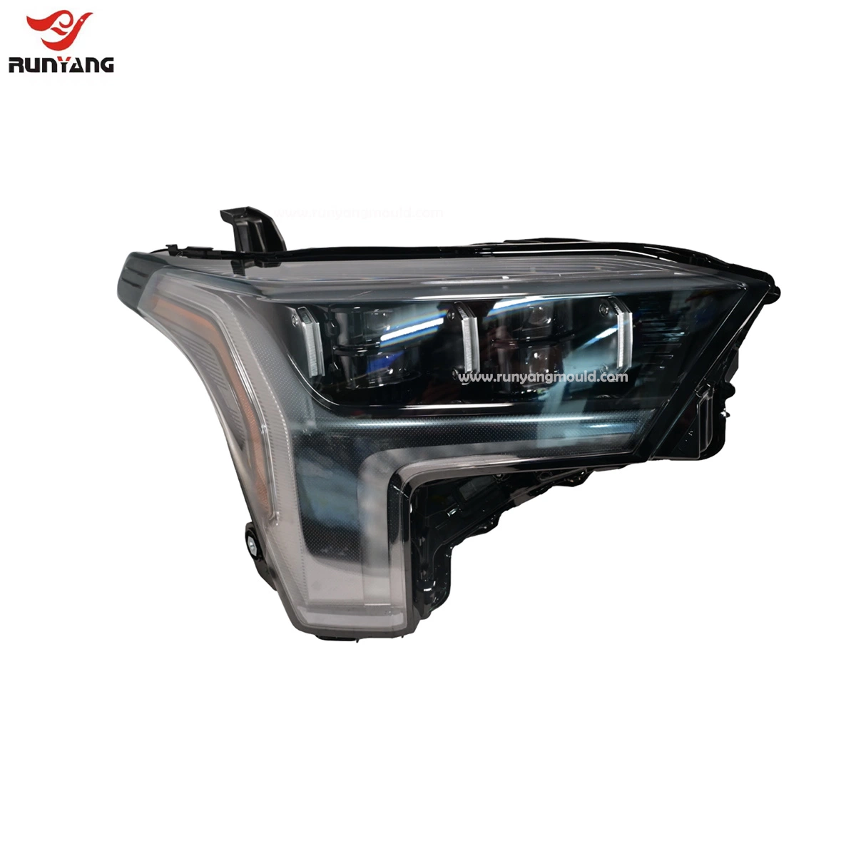 Toyota Tundra Headlamp Cover Mould Auto Parts Light Mould Plastic Injection Molding