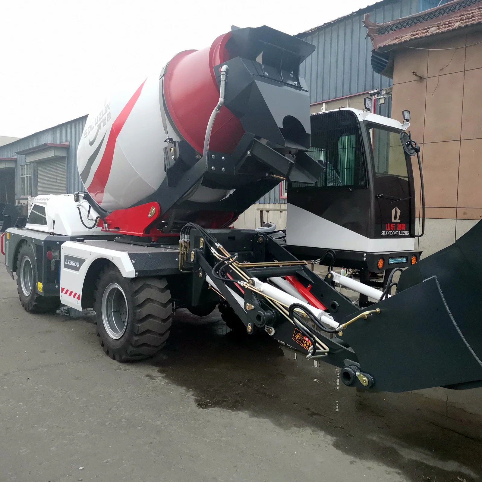 LZ3500 Self Loading Concrete Transit / Mobile / Propelled Mixer