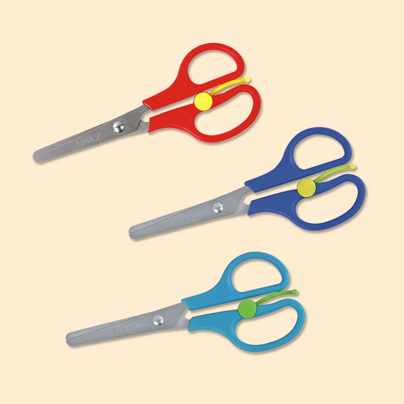 Foska Stationery Office Plastic School Stationery Children Scissors