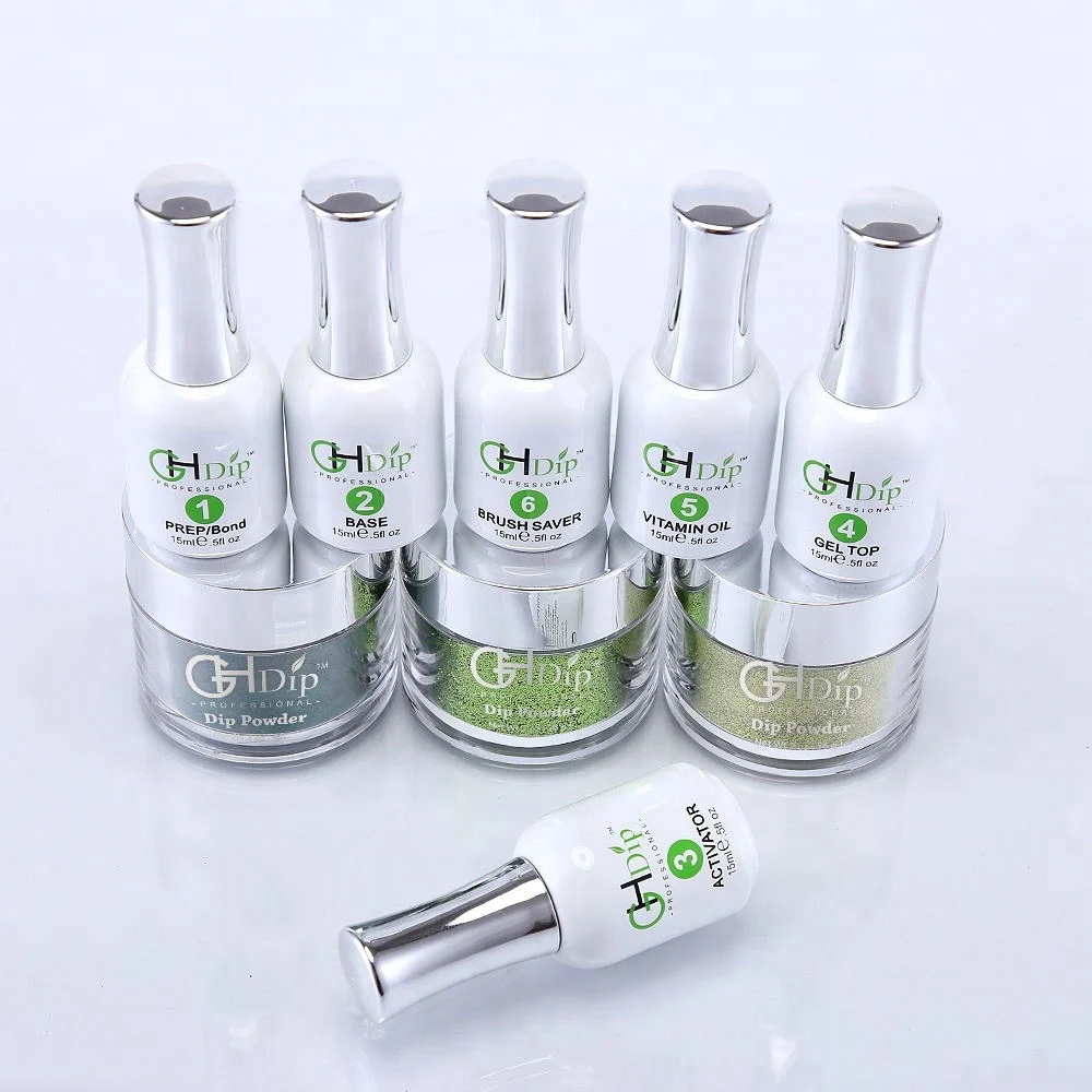 OEM Private Label Glitter Color Nail Dipping Powder