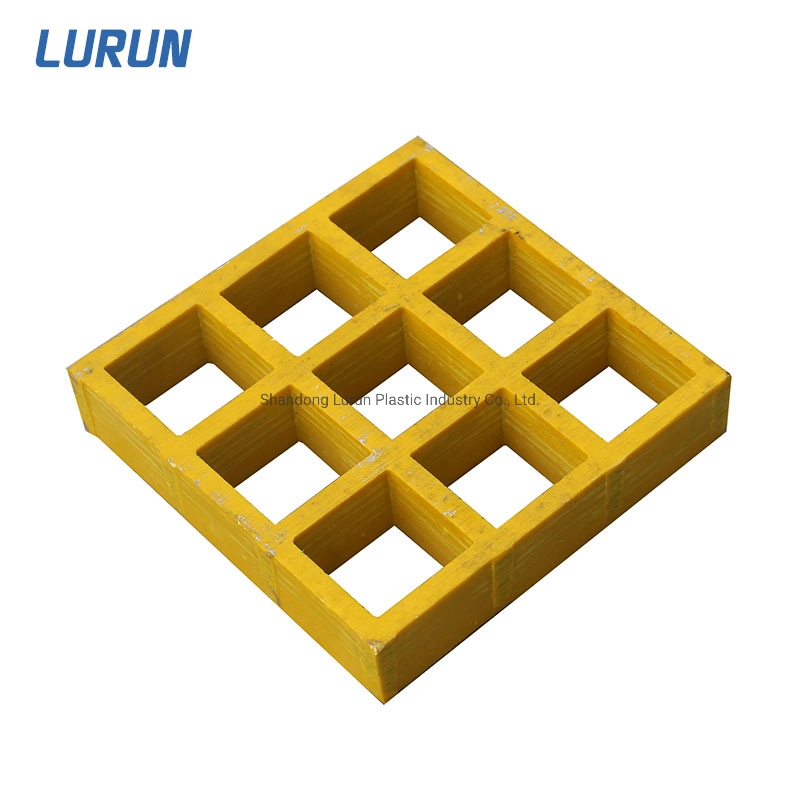 Factory Price Tree Fiberglass Reinforced Plastic FRP Grating for Drain Cover GRP Swimming Pool