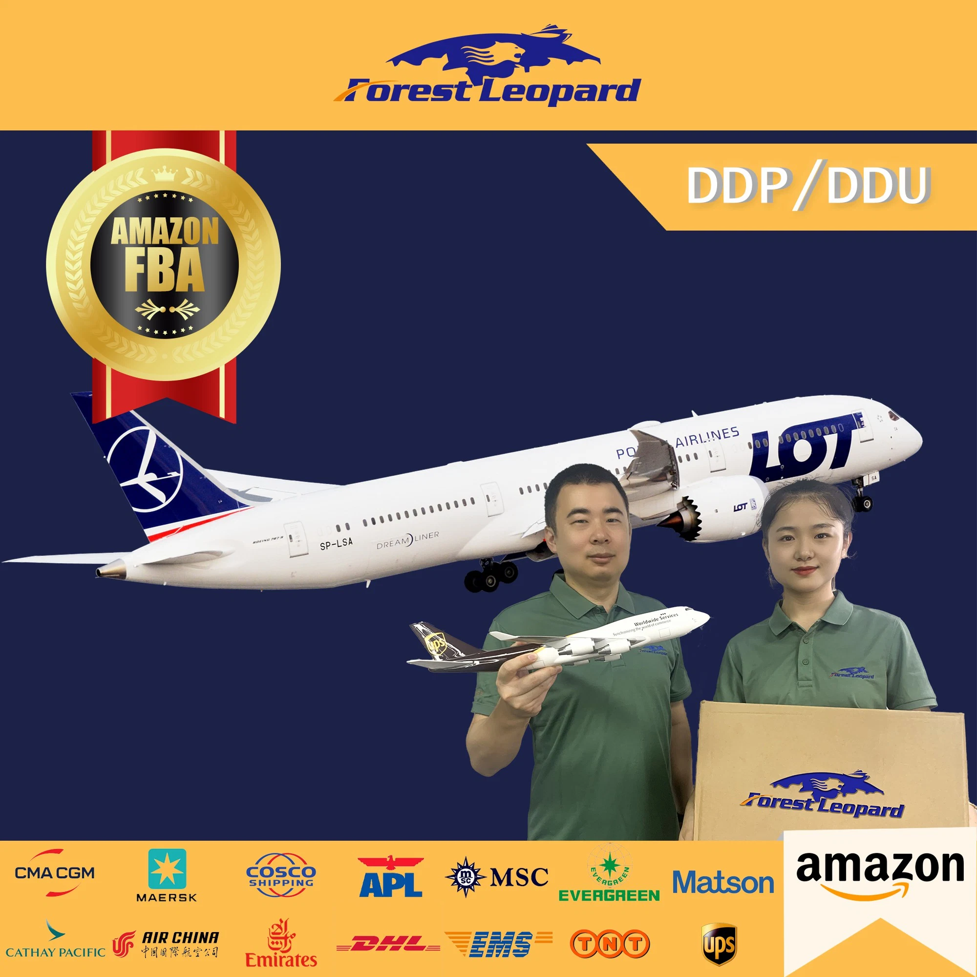 Cheap Amazon Door to Door DDP DHL Shipping Rates Forward Air Shipping Freight Agent to Italy From China