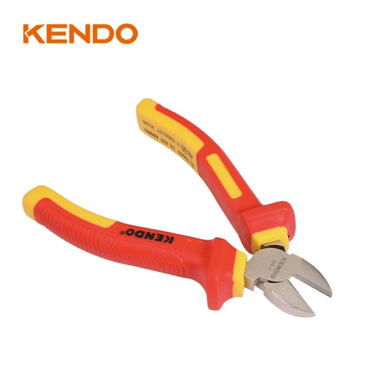 Kendo Iron Plated Not Easy to Rust Cutting Pliers VDE Plier