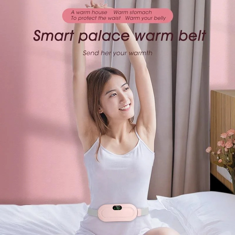 Trending Products Period Cramp Massager Heating Warm Palace Belt Protect Women Uterus