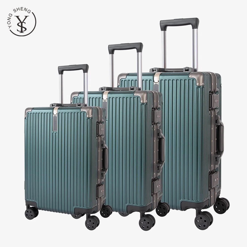 Hot Selling ABS PC Aluminum Frame Suitcase Luggage