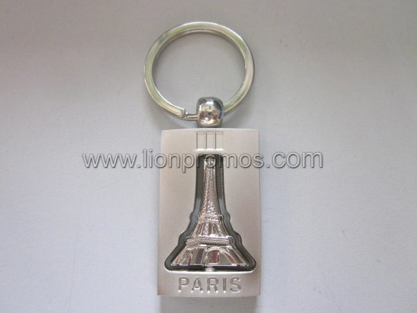 Senic Spot Tourism Souvenir Zinc Alloy Metal Keyring