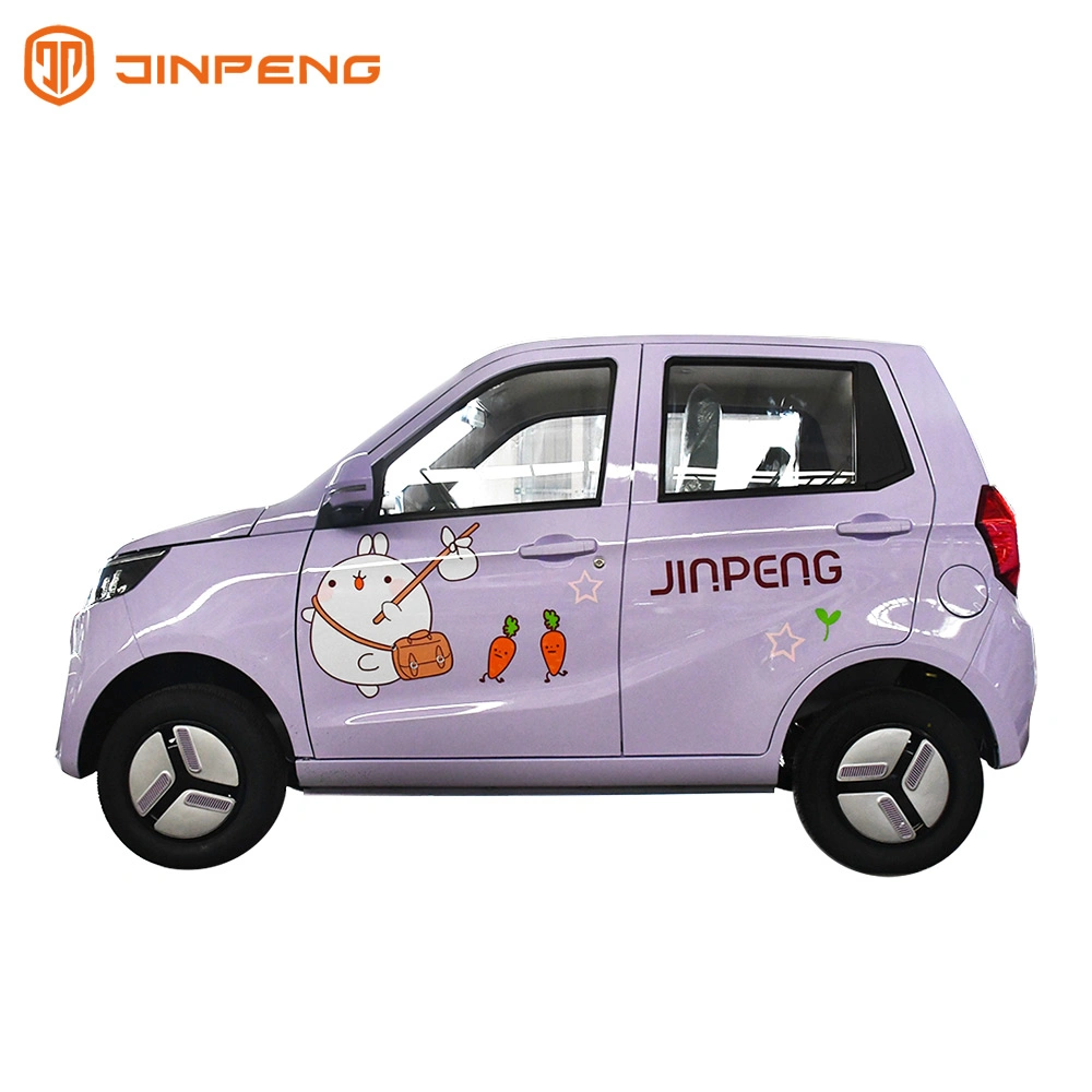 Jinpeng Small Electric Mini EV Car with EEC Small Vehicles Wholesale/Supplier Cheap Price Low-Speed New Energy Vehicle Four Wheel Car Suitable for Europe Market