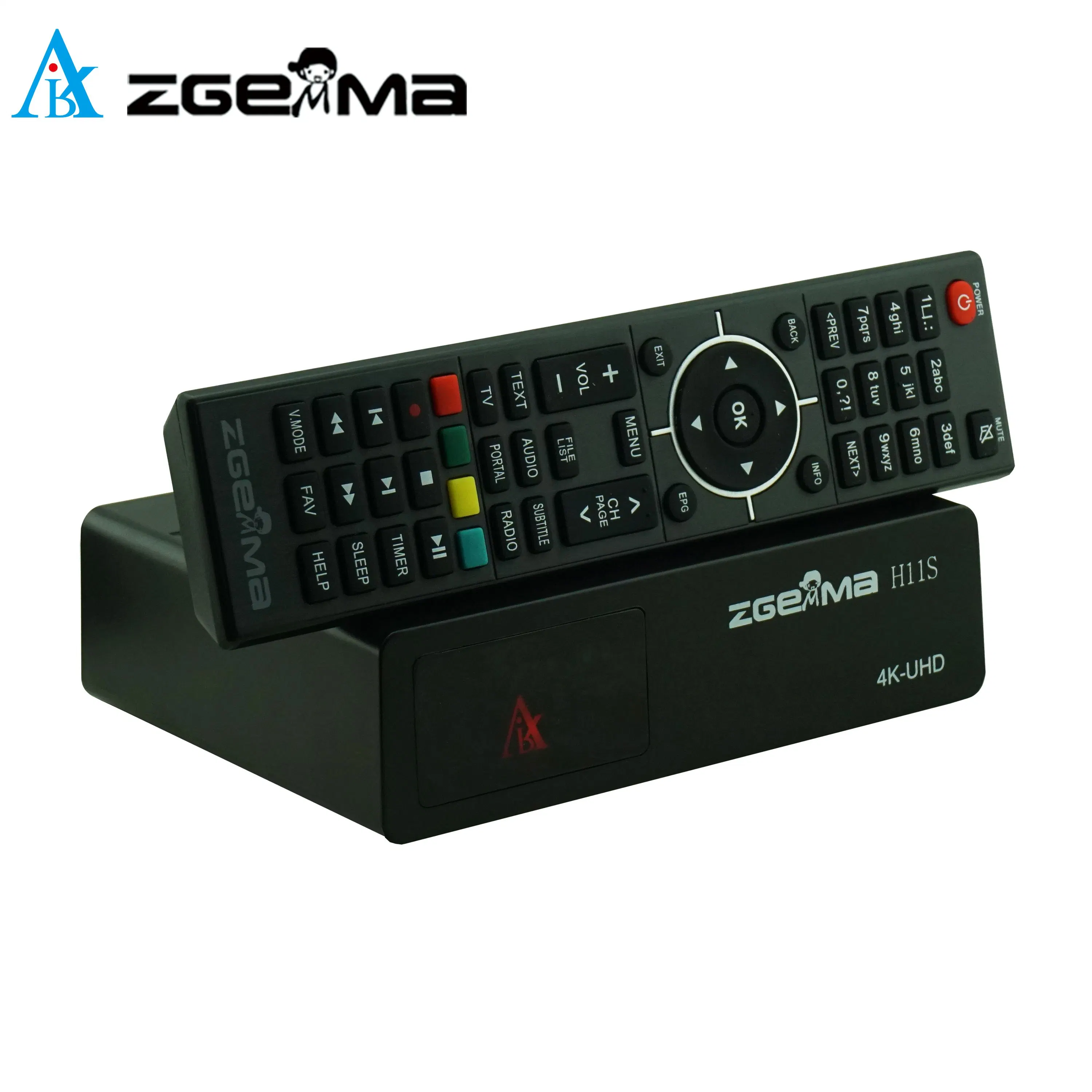 Zgemma H11s 4K DVB-S2X sintonizador FTA TV Caja satélite Receptor