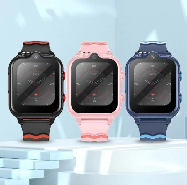 Wholesale 2022 New Kts18 High Quality Smart Phone Watch Tracker GPS Dual Positioning Waterproof Android Sos Kids Smart Phone Watch