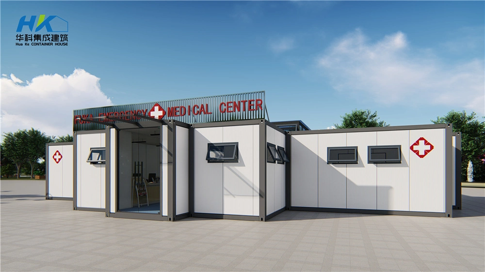 Low Cost Movable Prefab Prefabricated Modular Container Hospital /Clinic/Building.