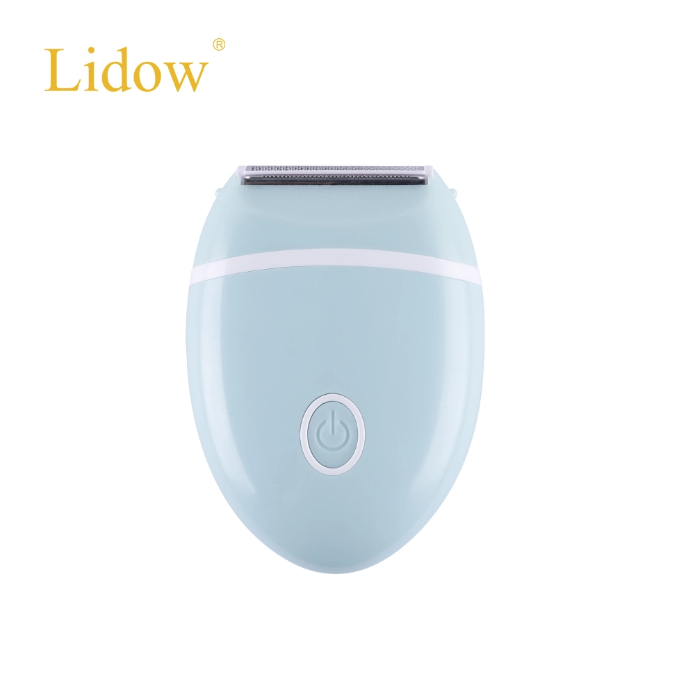 Ladies Portable Battery Mini Electric Shaver with Brush Electric Shaver Bikini Body Trimmer for Women