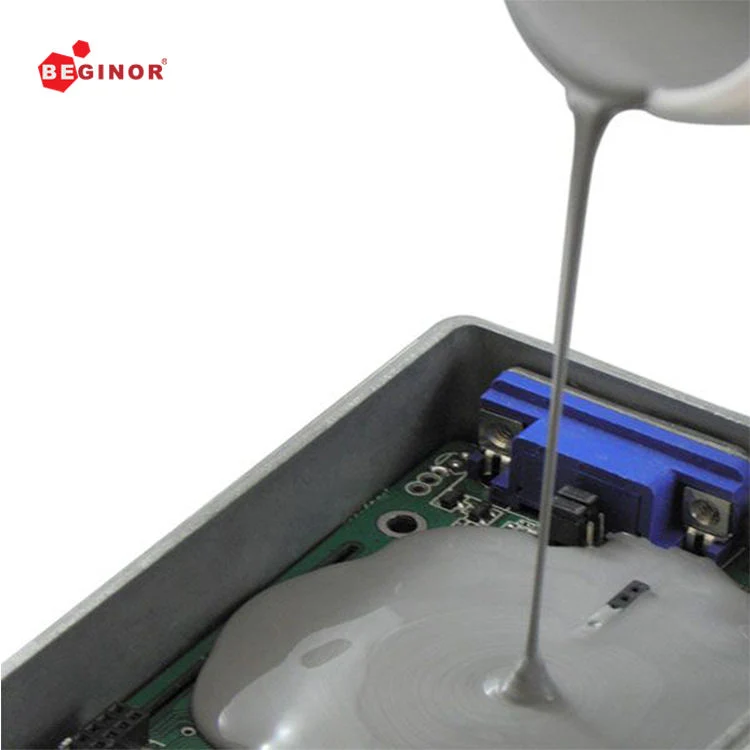 Thermal Conductive Silicone Gel for Telecoms and Inverter with Waterproof IP68