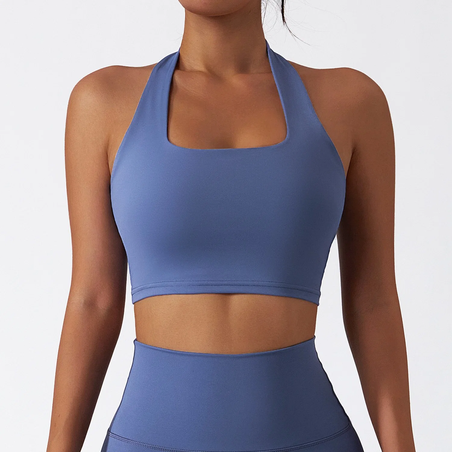Wholesale/Supplier Yoga Bra Top, Custom Workout Fitness Women Running Gym Athletic Seamless Sport Bra