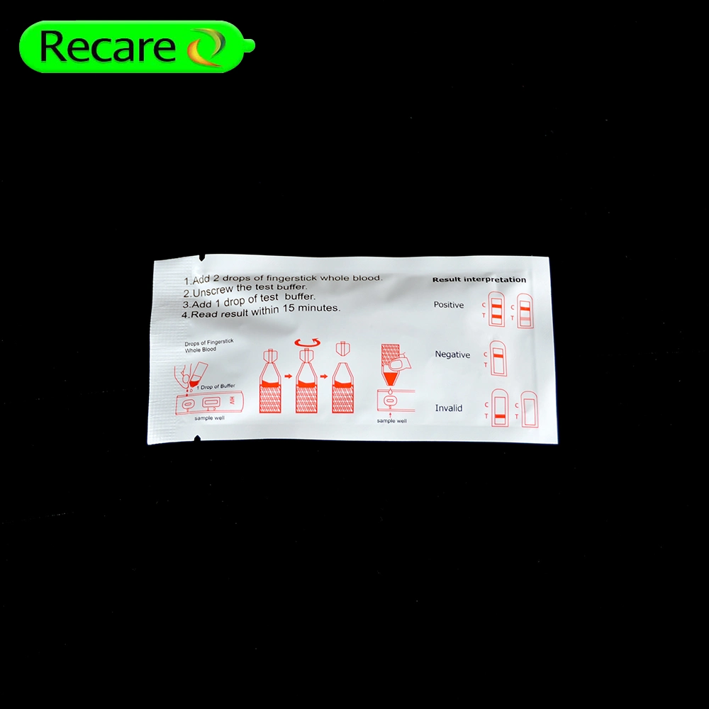 rapid instant testing kits manufacturer in China hiv blood test