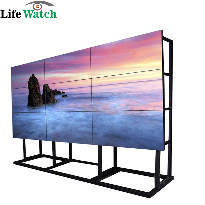 55-Inch 1.8mm Bezel 500 Nit LCD TV Wall