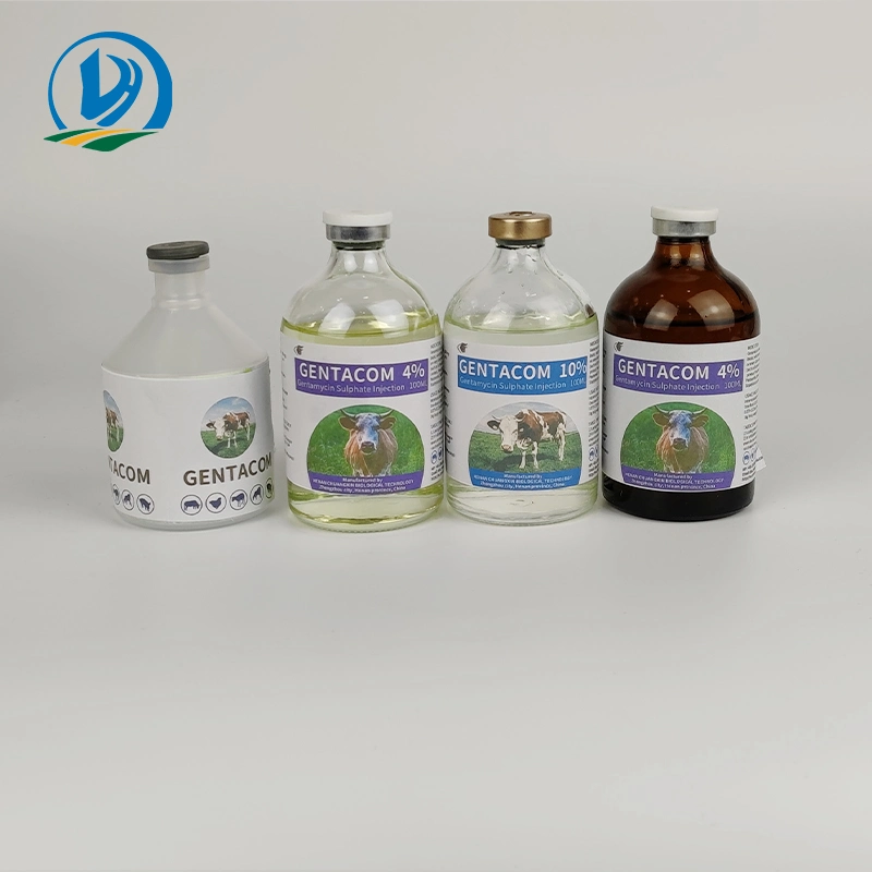 Veterinary Antibiotic Medicine Gentamycin Sulphate Injection 4% 10%