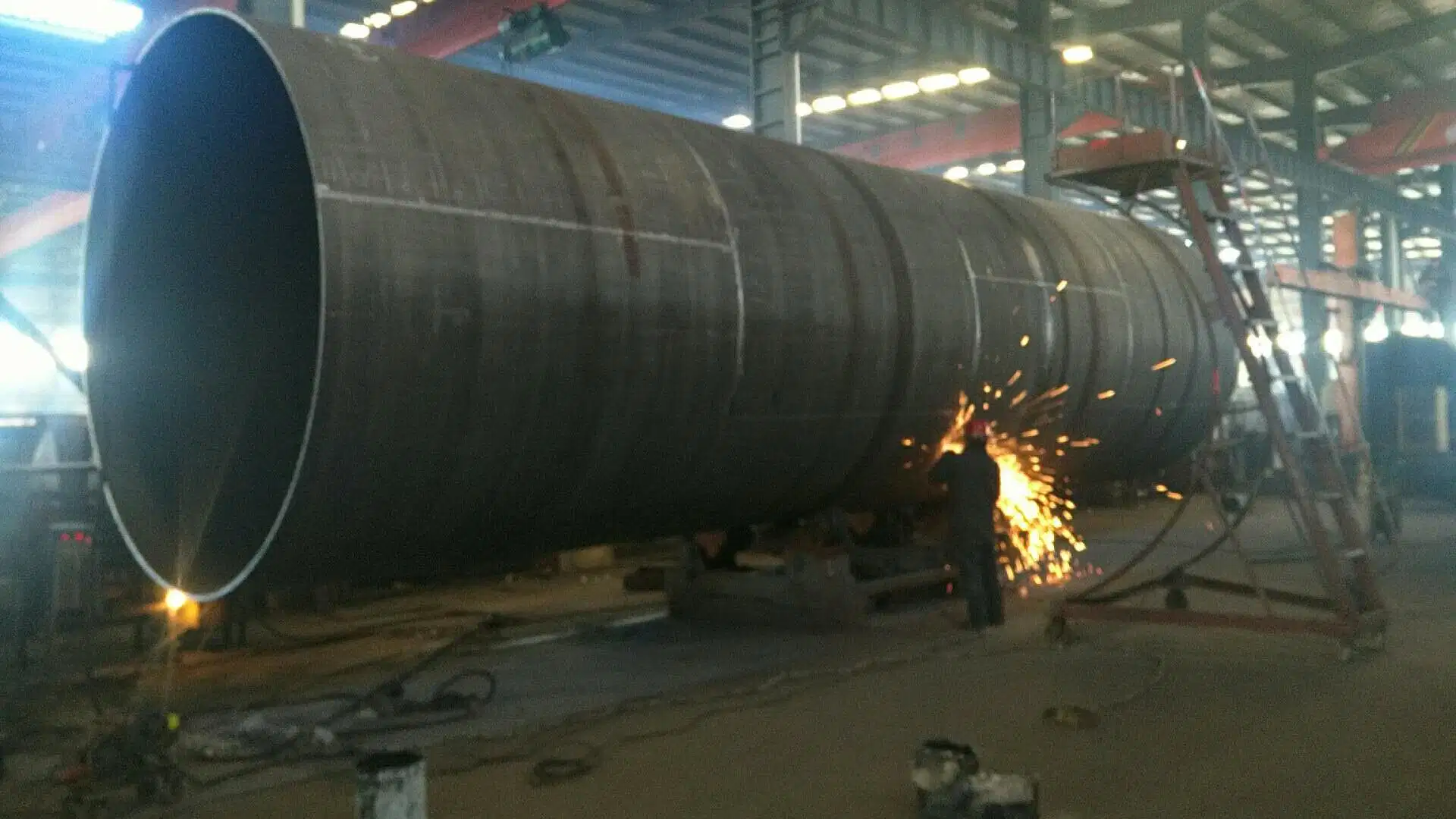 ASME Standard 100 Tons 200m3 100mt Huge LPG Gas Storage Tank for Port Station and Plant