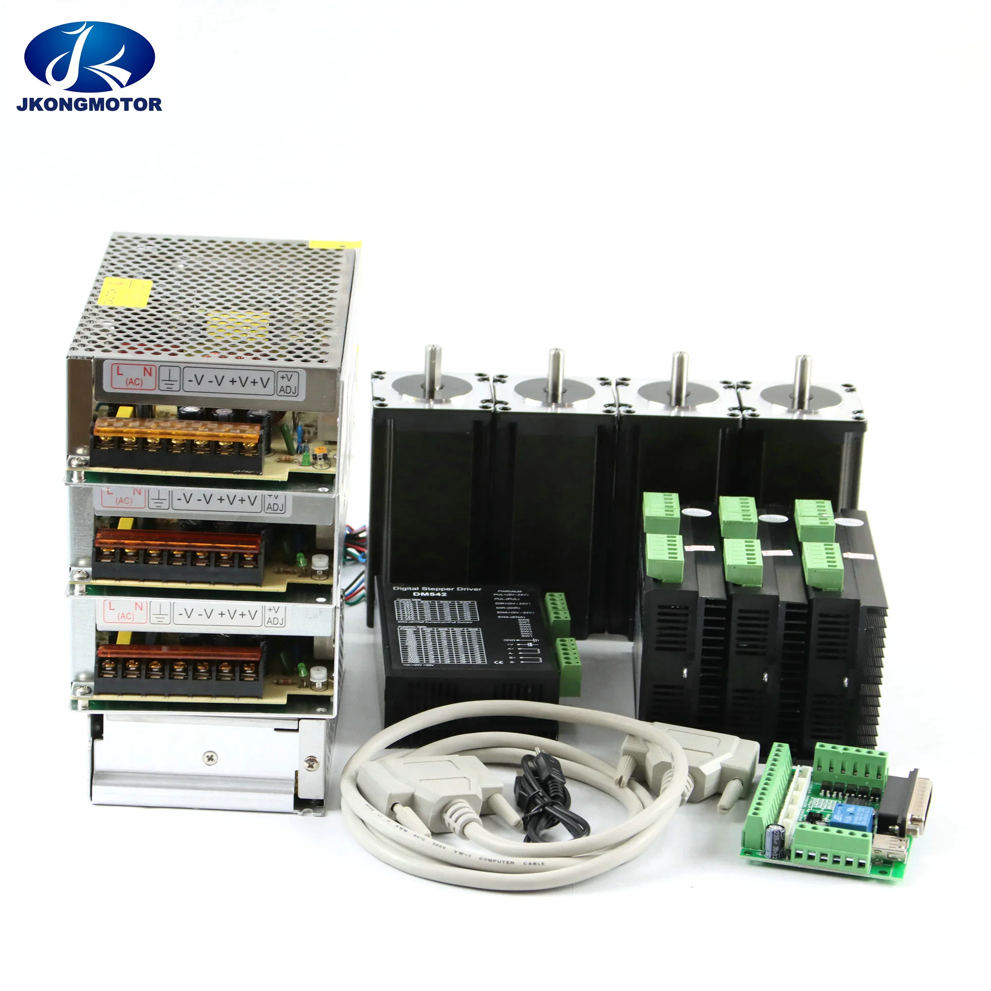 4 Axis NEMA23 Stepper Motor Kits for CNC Machine CNC Router Stepping Motor Hybrid Stepping Motor 12n. M