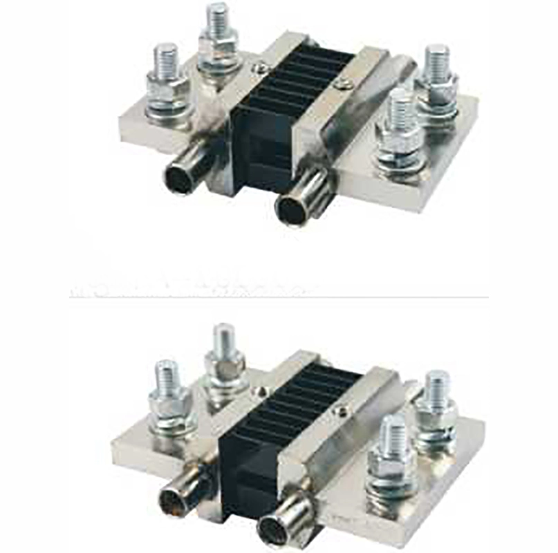 FL-2 10A / 75mv Milliohm DIN Type Current DC Shunt Resistor for Ammeter Voltmeter