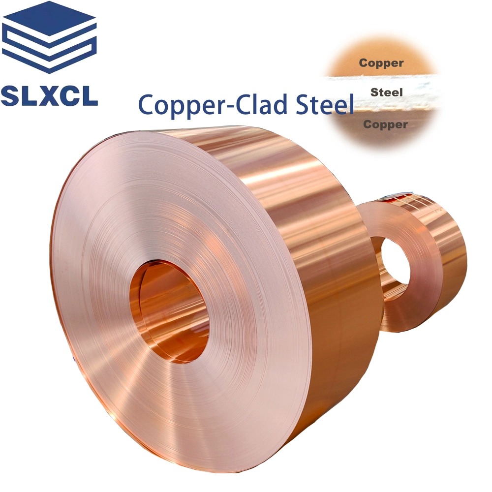 99.96-99.90% Brass Copper Clad Stainless Steel Ms Ss Sheet Strip Coil