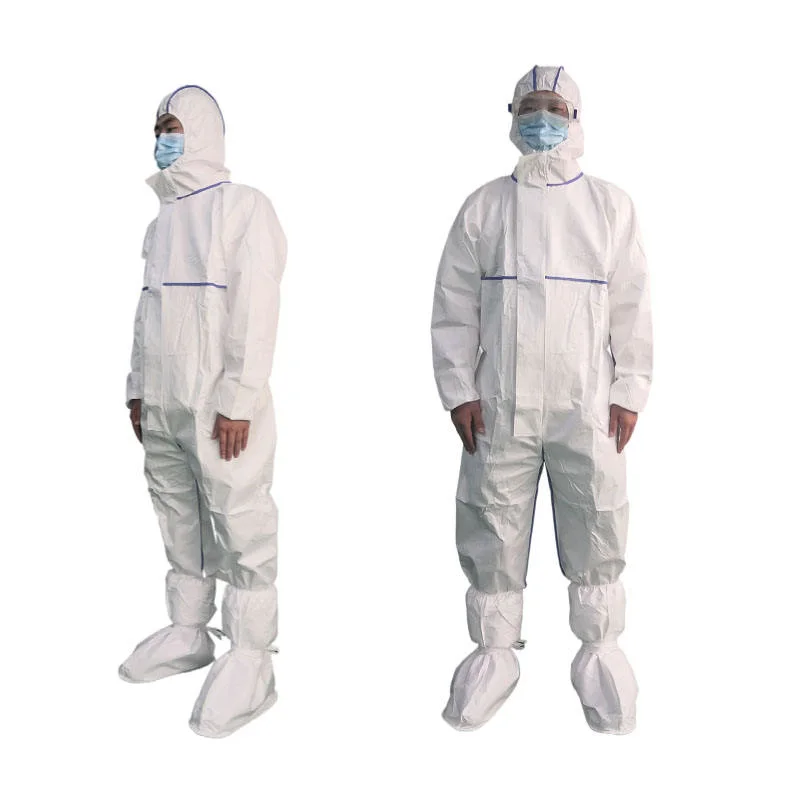 PP+PE Sf Waterproof Anti Bacteria Civil Home Use Disposable Kids Protective Suit Clothing
