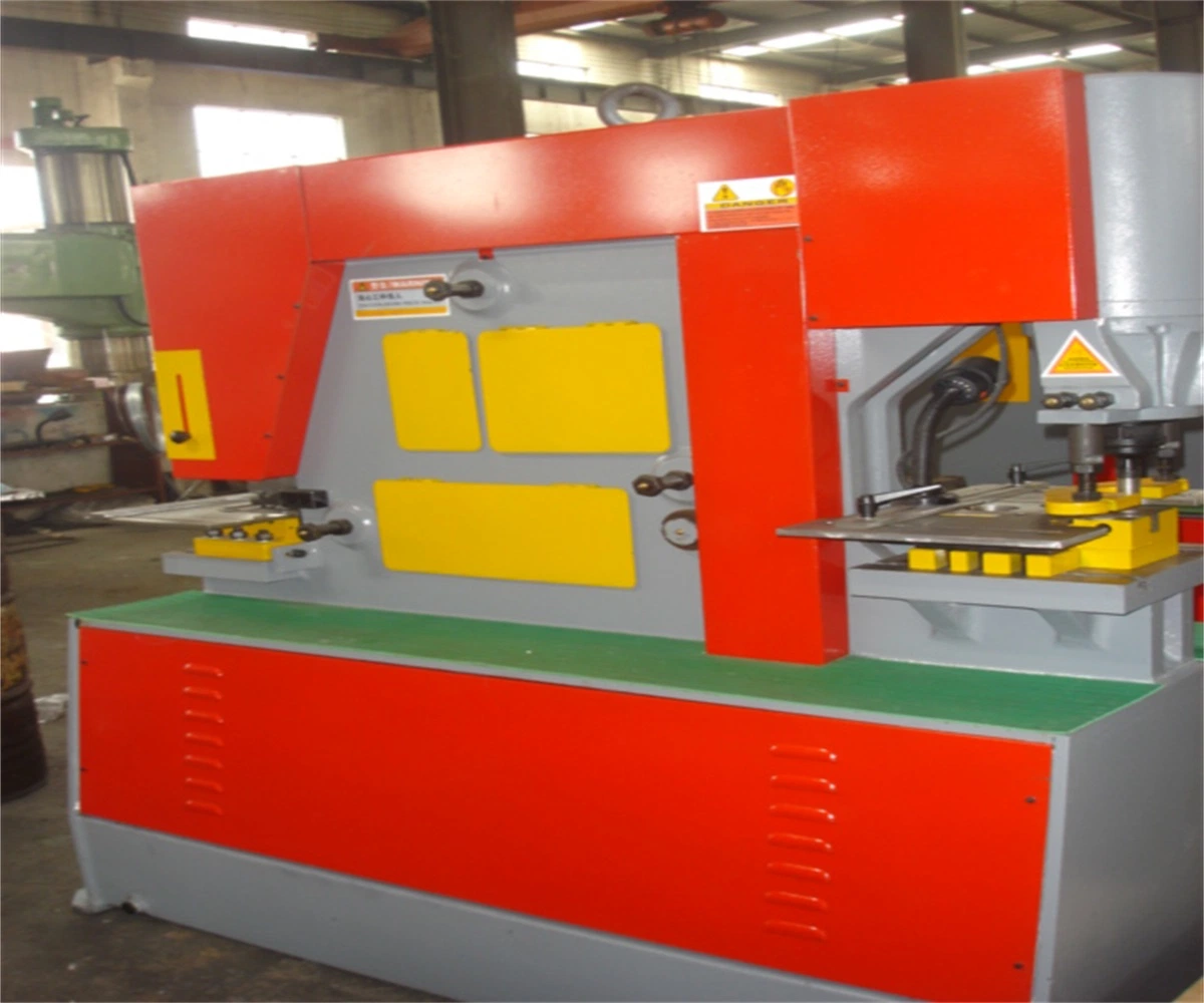 Hydraulic Iron Worker/Punch Cutting Machine/Steel Bar Shearing Punching