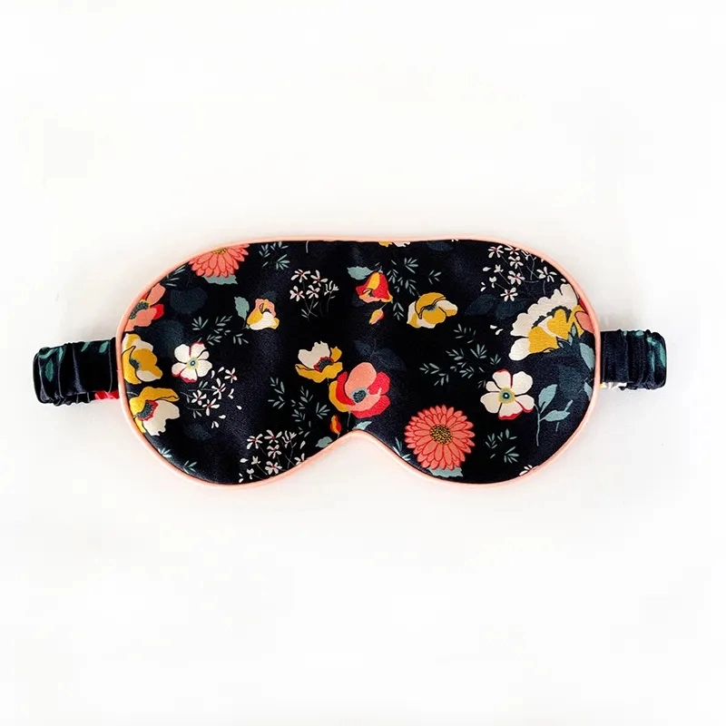 Silk Sleeping Eye Mask Custom Digital Printing Sleep Mask