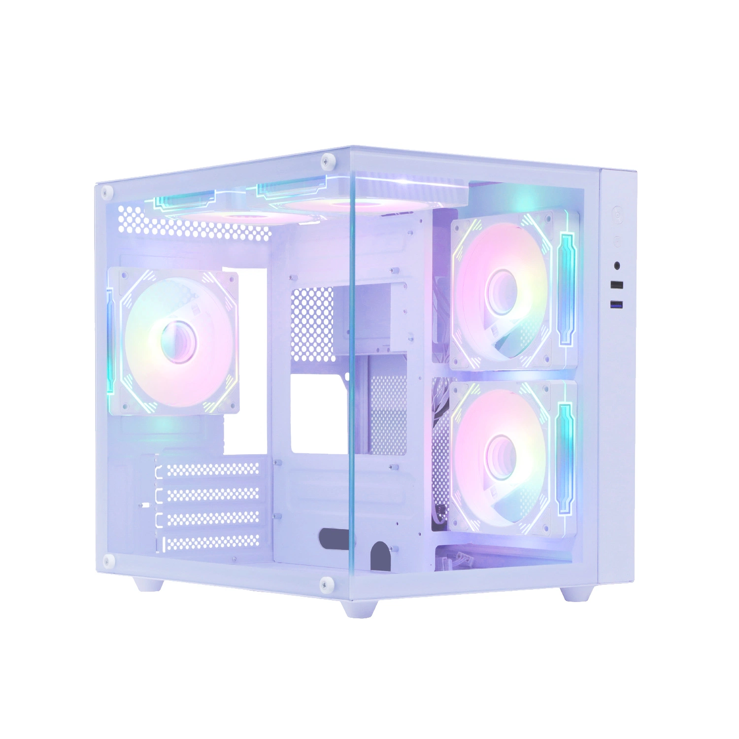 Full Windowed Micro-ATX Computer Case