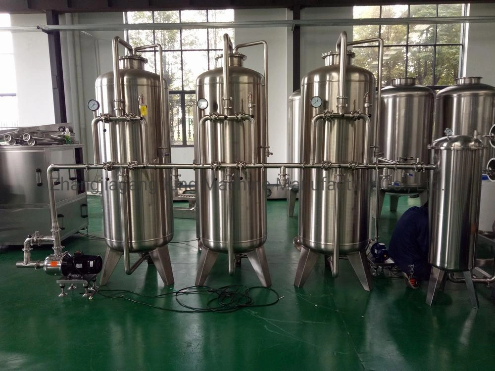 Automatic Purifier Cleaning System Complete RO Water Filter Production Machine Equipment Bottle Mineral Pure Drink Water Reverse Osmosis Water Treatment Plant