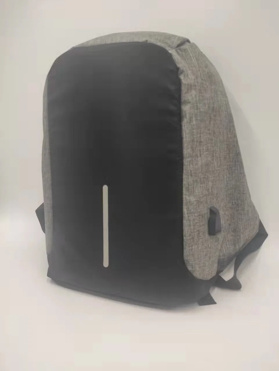 Wholesale Designer Fashion Travel Gray Black School Business Laptop Computer Backpack Bag